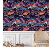 Mármol Geometría Papel de Pared Autoadhesivo Pelar y Pegar Piedra Patrón Papel Pintado Adhesivo Impermeable Mate Removible Wallpaper para Dormitorio Muebles Armario Pared Salon Pegatina 0.4x10 m