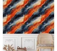 Mármol Geometría Papel Pintado Autoadhesivo 0.52x3 m Piedra Patrón Decorativo Muro Pegatina Impermeable Mate Papel Pared Grueso Fácil Limpiar Wallpaper para Dormitorio Salon Adhesivo Muebles
