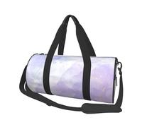 Mármol líquido Morado Pastel, Bolsa de Viaje de Gran Capacidad, Bolso Redondo, Bolsa de Viaje Deportiva, Bolsa de Mano, Bolsa de Fitness