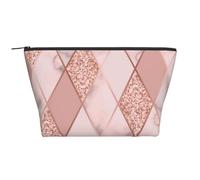 Mármol Lujo Geométrico, Bolsa de artículos de tocador Bolsa de Maquillaje Bolsa de cosméticos Bolsa de artículos de tocador de Viaje portátil