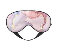 Mármol morado y dorado impreso., Cubreojos completos Antifaz bloqueador de luz Antifaz para dormir Antifaz suave con los ojos vendados Noche