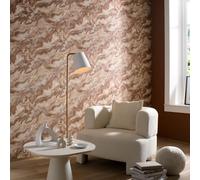Mármol Papel Pintado Mocha Dorado Metálico Vinilo Elle Decoración Mystic Spell