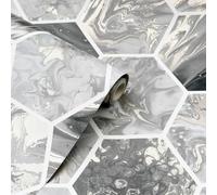 Mármol Remolinos Panal Metálico Oro Rosa Carbón 908502 Arthouse Papel Pintado