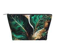 Mármol Verde Esmeralda, Bolsa de artículos de tocador Bolsa de Maquillaje Bolsa de cosméticos Bolsa de artículos de tocador de Viaje portátil