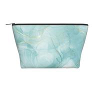Mármol Verde Menta Pastel, Bolsa de artículos de tocador Bolsa de Maquillaje Bolsa de cosméticos Bolsa de artículos de tocador de Viaje portátil