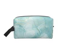 Mármol Verde Menta Pastel, Bolsa de Maquillaje Bolsa de cosméticos Bolsa de artículos de tocador de Viaje portátil Organizador de Bolsa de Maquillaje