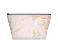 Marmoleado Pastel Ajustado, Bolsa de artículos de tocador Bolsa de Maquillaje Bolsa de cosméticos Bolsa de artículos de tocador de Viaje portátil