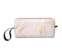 Marmoleado Pastel Ajustado, Bolsa de Maquillaje Bolsa de cosméticos Bolsa de artículos de tocador de Viaje portátil Bolsa de Maquillaje