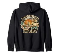 MARMOSA Study Zarigüeya Ratón Historia Natural Sudadera con Capucha