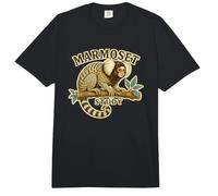 Marmoset Study Tití Común Historia Natural Comfort Colors Adult Heavyweight T-Shirt