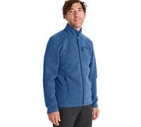 MARMOT Chaqueta Drop Line para hombre, ligera, de forro polar, azul índigo, talla S, Azul índigo, Small