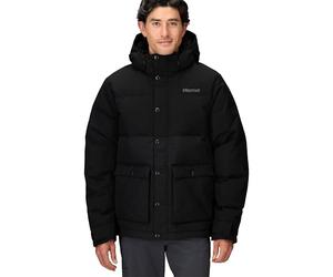 MARMOT Fordham Jacket Chaqueta de plumón cálida, abrigo de invierno con capucha aislante, parka de plumón cortaviento, chaqueta ligera y plegable para exteriores Hombre (Pack de 1)