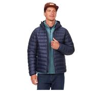 Marmot Highlander Hoody Warm Down Jacket Hombre, Arctic Navy, XXL