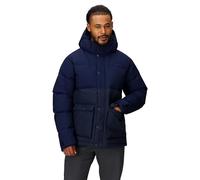 Marmot Hombre Fordham Jacket, Chaqueta de plumón cálida, abrigo de invierno con capucha aislante, parka de plumón cortaviento, chaqueta ligera y plegable para exteriores, Arctic Navy, L