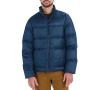 Marmot Hombre Guides Down Jacket, Chaqueta ligera de plumón, cálida chaqueta de invierno, abrigo acolchado repelente al agua, funcional cortaviento, chaqueta exterior plegable, Arctic Navy, L
