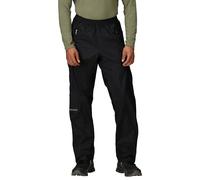 Marmot Hombre PreCip Eco Full Zip Pant Pantalones Impermeables, sobrepantalones Transpirables, Pantalones de Senderismo Ligeros, Pantalones de Trekking Cortaviento, Black, L
