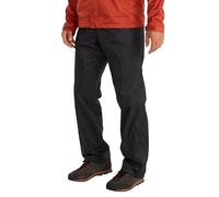 Marmot Hombre PreCip Eco Full Zip Pant Pantalones Impermeables, sobrepantalones Transpirables, Pantalones de Senderismo Ligeros, Pantalones de Trekking Cortaviento, Black, XL