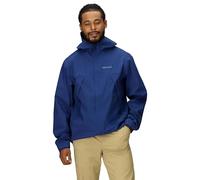Marmot Hombre PreCip Eco Pro Jacket Chaqueta impermeable, chubasquero ligero con capucha, cortavientos, cortavientos transpirable, Óptimo para correr y hacer senderismo, Twilight Blue, L