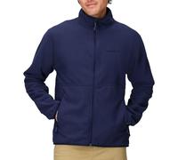 Marmot Hombre Rocklin Jacket, Chaqueta polar cálida, chaqueta de exterior con cremallera completa, jersey transpirable y resistente al viento, Arctic Navy, M