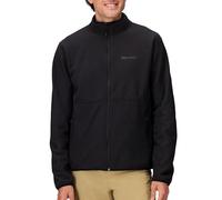 Marmot Hombre Rocklin Jacket, Chaqueta polar cálida, chaqueta de exterior con cremallera completa, jersey transpirable y resistente al viento, Black, L