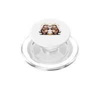 Marmot Lucha Marmota Amante Meme PopSockets PopGrip para MagSafe