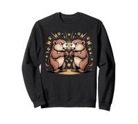 Marmot Lucha Marmota Amante Meme Sudadera