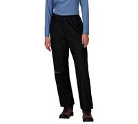 Marmot Mujer PreCip Eco Full Zip Pant Pantalones Impermeables, sobrepantalones Transpirables, Pantalones de Senderismo Ligeros, Pantalones de Trekking Cortaviento, Black, S