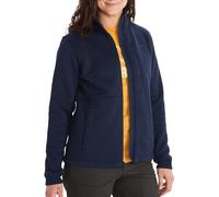 Marmot Mujer Wm's Drop Line Jacket, Chaqueta polar cálida, de exterior con cremallera completa, jersey transpirable y resistente al viento, Arctic Navy, XS