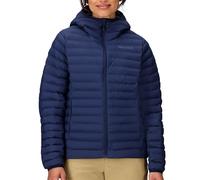 Marmot Mujer Wm's Echo Featherless Hoody, Chaqueta de invierno ultraligera con aislamiento sintético, cálida para exteriores, acolchada repelente al agua, Arctic Navy, XS