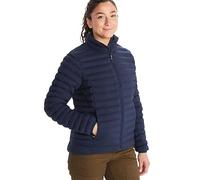 Marmot Mujer Wm's Echo Featherless Jacket, Chaqueta de invierno ultraligera con aislamiento sintético, chaqueta cálida para exteriores, chaqueta acolchada repelente al agua, Arctic Navy, XS