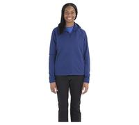 Marmot Mujer Wm's Leconte Fleece Hoody, Chaqueta polar cálida, con cremallera completa, transpirable, a prueba de viento, plegable, optima para excursiones y para esquí, Blue, XL