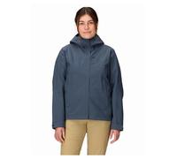 Marmot Mujer Wm's PreCip Eco Pro Jacket, Chaqueta impermeable, chubasquero ligero con capucha, cortavientos, cortavientos transpirable, adecuada para correr y hacer senderismo, Thunderhead, XS