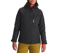 Marmot Mujer Wm's Ramble Component Jacket, Chaqueta impermeable cálida, chubasquero ligero 3 en 1 con capucha, cortavientos ligero y transpirable, Black, S