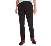 Marmot Mujer Women's Scree Pant, Pantalón Softshell para trekking, Pantalón de exterior, Repelente al agua, Transpirable, Black, 06