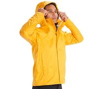 Marmot Precip Eco Jacket Chubasquero Rígido, Chaqueta Impermeable, A Prueba De Viento, Impermeable, Transpirable, Hombre, Solar, XL