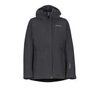 Marmot Wm's Minimalist Comp Jacket Impermeable Rígido, Chubasquero, Resistente Al Viento, Resistente Al Agua, Transpirable, Mujer, Black, XS