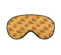 Marmot2 - Máscara de ojos para dormir, ajustable, suave, para regalo de viaje en casa