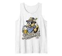 Marmota Alpina Lausbua con Cerveza - Humor bávaro Camiseta sin Mangas