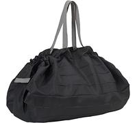 MARNA Shup? Tto reutilizable compras compras compacto plegable bolsa de asas M negro