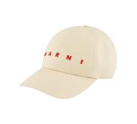 Marni - Gorra de béisbol con logo de algodón - Accessories - Hombre - Beige - M -