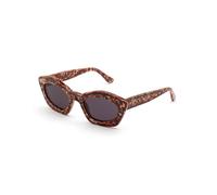 Marni Unisex Marni OI2 Kea Island Lava Gafas de sol Acetato Marrón Negro Cat Eye