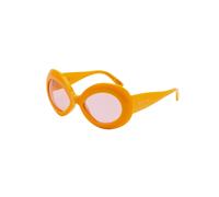 Marni Unisex Marni ONE Lake Of Fire Orange Gafas de sol Acetato Naranja Rosa Oversize Normal