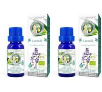 Marny's Aceite Esencial de Lavanda, Bio, Multicolor, 10 Mililitro (Paquete de 2)