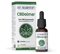 Marnys CBD liposomado 10%, en formato líquido - CBDolmar - Alivio y confort, con efecto seborregulador en pieles grasas - Libre de THC - Botella con pipeta 30 ml