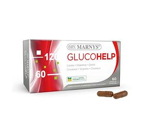 MARNYS Glucohelp Mantiene Niveles de Glucosa en Sangre 60 Cápsulas vegetales