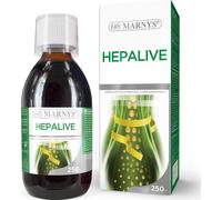 Marnys Hepalive - Détox - Normal Función Hepática y del Aparato Gastrointestinal - Extracto Alcachofa, Remolacha, Vitaminas - 250 ml