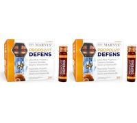 Marnys Jalea Real, Propóleo, Calostro, Reishi, Shiitake y Vitamina B6 - Propolvit Defens - Defensas para Afrontar el Cambio de Estación - 20 cómodos viales bebibles 375 g (Paquete de 2)