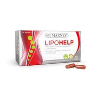 Marnys LIPOHELP 60 cápsulas vegetales - Control del Colesterol - Mantiene los niveles - Normales de LDL-Colesterol en Sangre