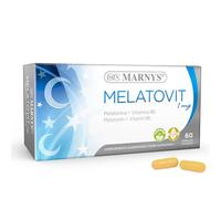 MARNYS Melatovit Melatonina y Vitamina B6 para Conciliar el Sueño 60 Cápsulas, 60
