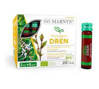Marny's Phytalgem Dren, Equilibrar Los Líquidos, Clave Para El Bienestar, 20 X 10 ml Viales Bebibles Monodosis, Sabor A Piña